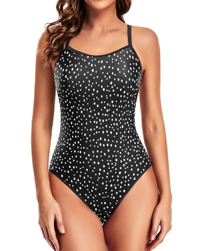 Image of Tempt Me Athletic One Piece Swimsuits for Women | Training, Sport, Racerback, Keyhole, Adjustable straps, Full coverage
