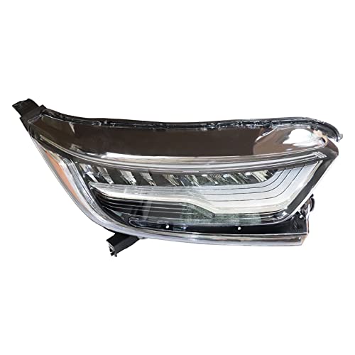 Front Full LED Headlamp Compatible With 2017-2021 Fit for Honda CRV Touring Right Side Headlight Assembly Replaces Right Driver Side OE# 33150-TLA-A11 33150TLAA11