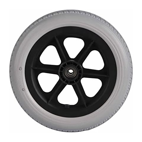 GAESHOW Ruedas Delanteras 12 Pulgadas para Silla de Ruedas Cover