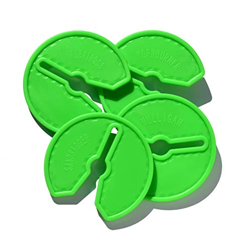 Repose-club de golf One Dry Grip vert vif, l'accessoire idéal sur gazon humide et traité