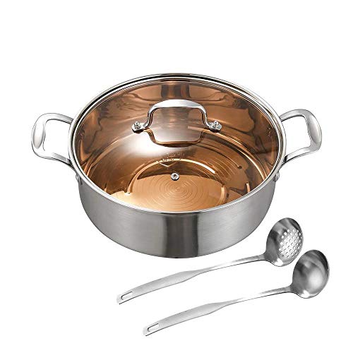 Dali Stainless steel Shabu Hot Pot For Induction Cooker 11"