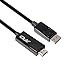 Port HDMI günstig Kaufen-CLUB3D DisplayPort Anschlusskabel 2.00m CAC-1082 Silber [1x DisplayPort Stecker - 1x HDMI-Stecker]
