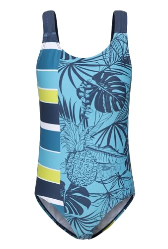 Image of Girls One Piece Swimsuits Tie Dye Bathing Suit for Girls Hawaiian Swimwear 3-16 Years