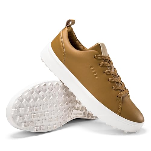 Men's Spikeless Golf Shoes - Waterproof & Breathable Comfortable Walking Golf Shoes for Men Women - Lightweight Tennis Golf Sneakers