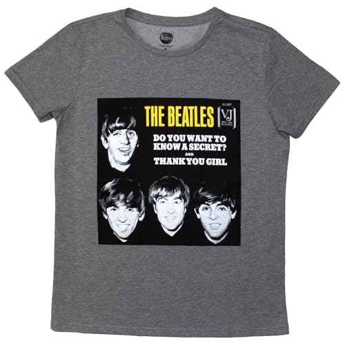 T-shirt Beatles Vj Secret Sleeve idéal pour un look de concert élégant