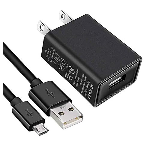 Charger for Verizon Ellipsis Tablet - [UL Listed] for Ellipsis 8 QTAQZ3 / 10 / TM 7 4G LTE Tablet PC, MiFi 6620L Jetpack 4G LTE Mobile Hotspot With 5FT Cable Cord