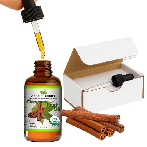 Aceite Esencial Puro de Canela Orgánico Mayan's Secret 1oz