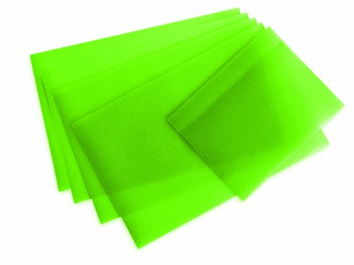 TV Unser Original 04864201218 maxxcuisine - Set 5 tappetini per Frigorifero, Colore: Verde