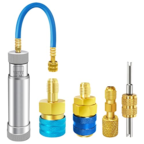 AC Oil Injector for R1234YF/R134A/R410A โ 1/4in SAE