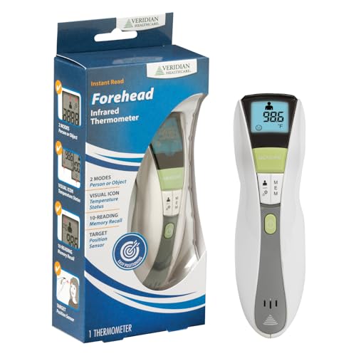 Slim Line Package Mini Temple Touch Thermometer