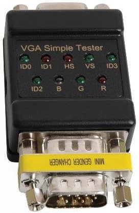 Tenma VGA-20CT VGA/UL2919 Mini Cable Tester with USB Power Cable and Battery