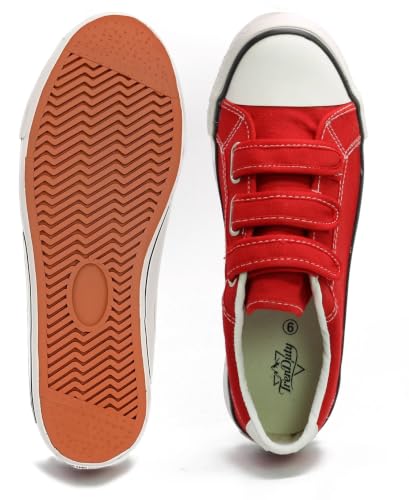 Image of Men Canvas Running Walking Casual Hook and Loop Tape Sneakers Shoes