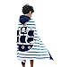Repuhand 100% Coton Serviette Enfants Poncho à Capuche pour Les Garçons Et Les Ideal pour des Vacances sur la Plage et de la Piscine