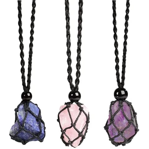 iSTONE Healing Gemstone Pendant Necklace Cover