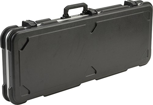 Image of SKB Fender Jaguar /Jazzmaster Hardshell Case, Rubber-Modified Styrene Hard Case with Plush Interior and TSA Latches for Travel Protection