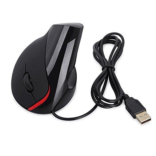 KLEIN Design Mouse Verticale cablato e ergonomico