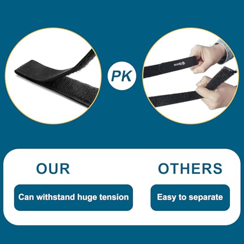 Pacote com 4 correias de fixação de assento Hoverboard, correias ajustáveis para kart para Hoverboar