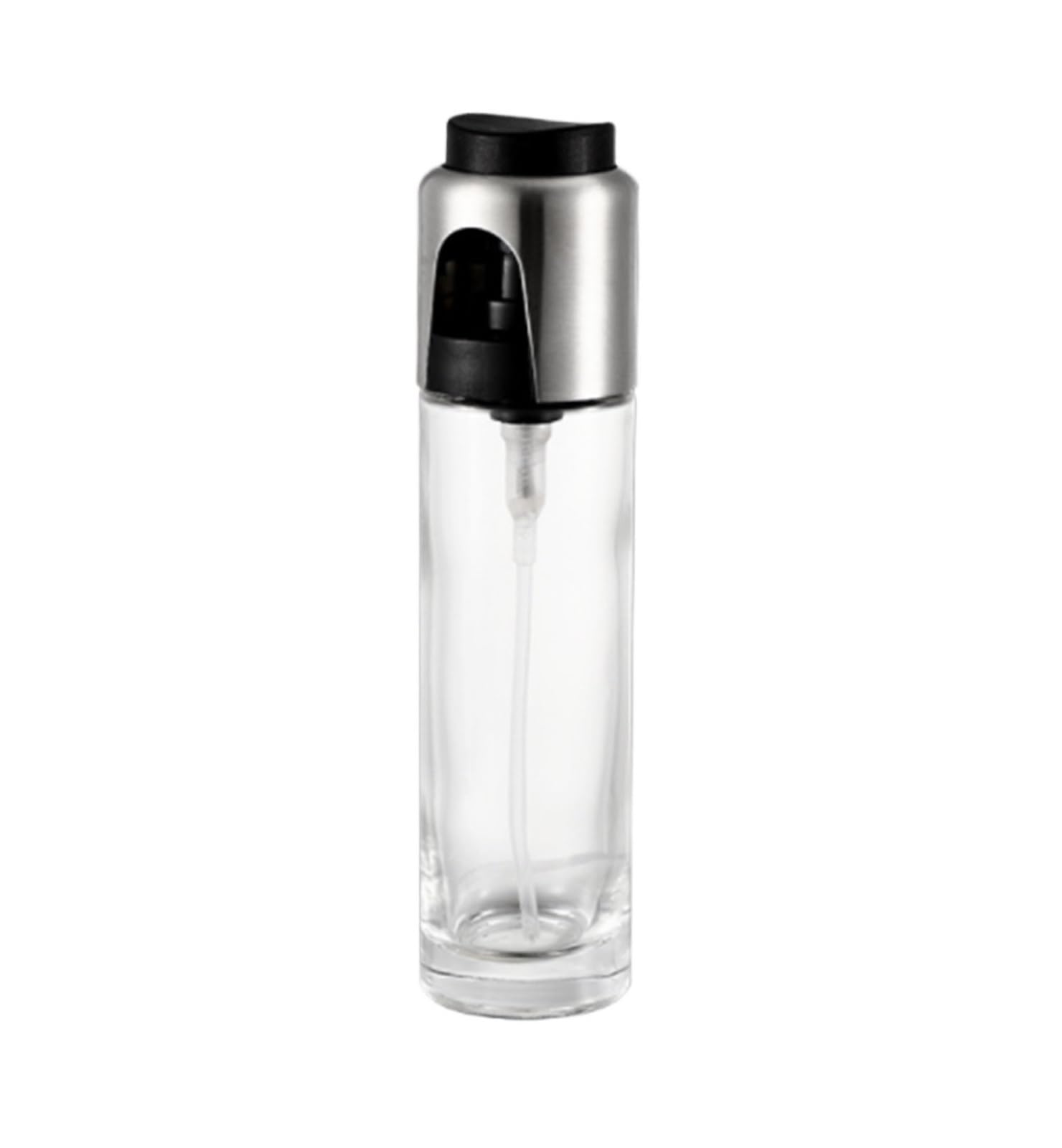 HDICUHNANU Reusable Kitchen Oil Bottles Cruet 2pcs Glass Olive Oil Spray Bottle Suitable For Barbecue Salad Frying Air Fryer, Salad