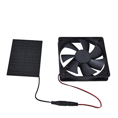 FOLOSAFENAR Solarpanel-Lüfter-Kit, professioneller, wetterfester, solarbetriebener Lüfter, Schuppen – Bild 3