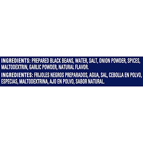 Image of BUSH'S BEST 15 oz Canned Seasoned Recipe Black Beans, Source of Plant Based Protein and Fiber, Low Fat, Gluten Free, (Pack of 12)