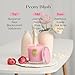 M&SENSE Natural Soy Candle | Peony Blush&Pink | 9.2 oz, 50H Burn Time | Luxury Scented Candle for Relaxation, Gifting, Home Décor | Ideal for Bedroom, Office, Party Ambiance