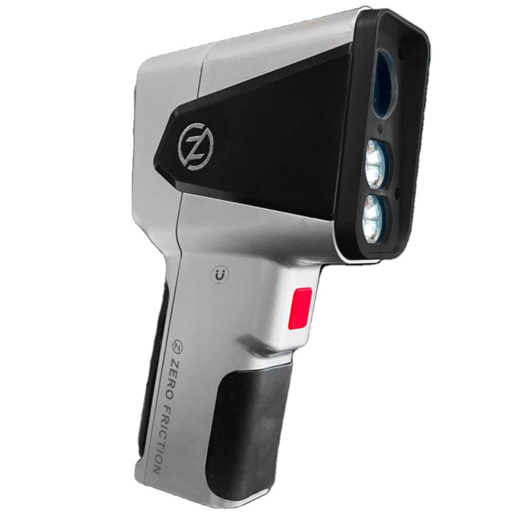 Zero Friction Laser Pro SM Rangefinder with Slope and Magnet, Silver/Black (RF10002)