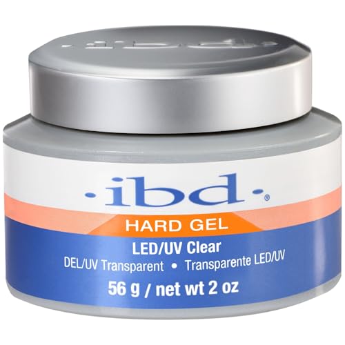 IBD Hard Gel – LED/UV Clear, 1er Pack (1 x 56 g) – MADE IN...