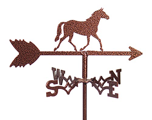 SWEN Products Horse - Quarter Mini Flower Pot Weathervane