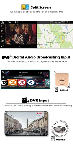 Android 10 Autoradio 8,8 pollici per BMW Serie 3