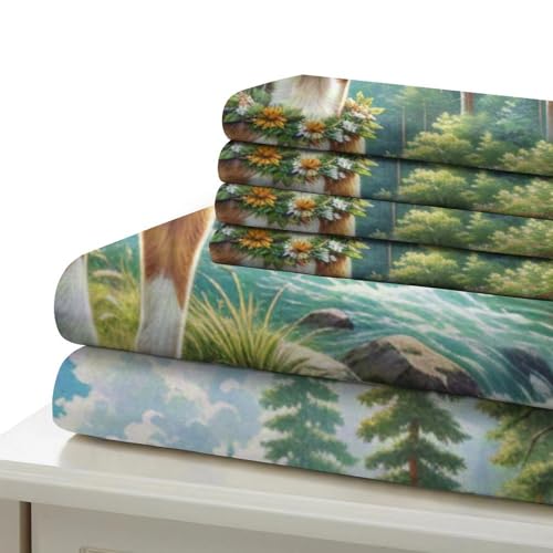 Linge de lit Braque Allemand 3D microfibre de qualité supérieure - 6