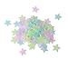 GUAngqi 100pcs Wall Glow in The Dark Star Decal in Kids Room Bedroom Decorations