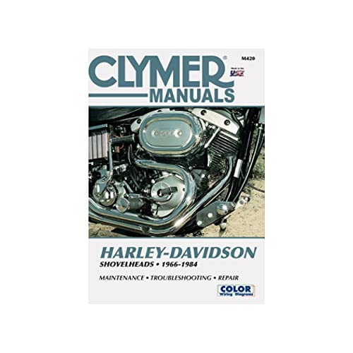 Clymer CM420 Repair Manual Harley 74/80 4 SPD