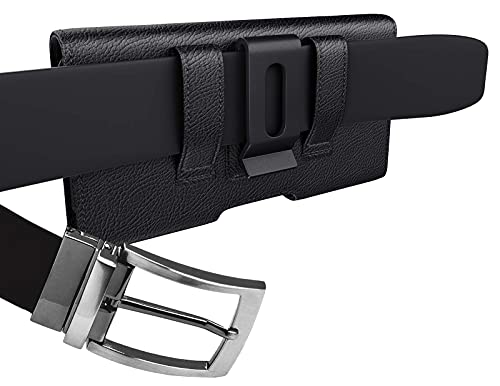 Meilib Holster For Iphone 14, 14 Pro, 13, 13 Pro, 12, 12 Pro, 11, Xr, Cell Phone Belt Holder Case With Belt Clip And Id Credit Card Pouch Cover (Fits Iphone 14, 13, 12 With Otterbox Commuter Case On) #TOP5