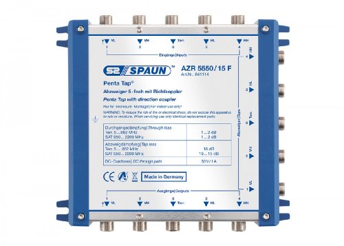 Spaun AZR 5550/15 F - Derivatore (4 ingressi