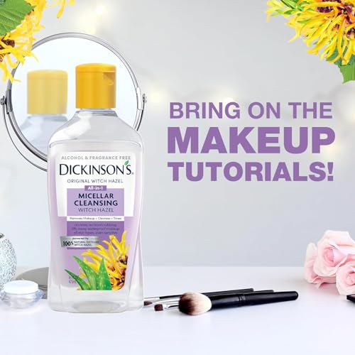 Dickinson'S Micellar Cleansing Witch Hazel, An All-In-1 Makeup Remover, Pore Refiner, Skin Cleanser And Toner thumb #3