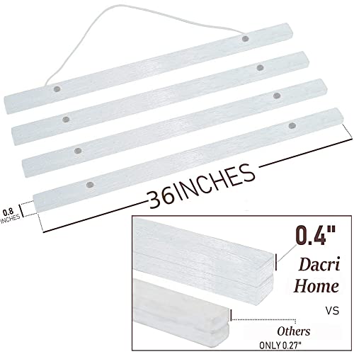 36” Wide Magnetic Poster Hanger Frame - Wooden Poster Hanger, Solid Teak Wood, Strong Magnets For Easy Hanging Posters Maps Pictures Canvas Print Scroll Wall Art, 36X24 36X12 36X48 (36 Inch, White) #TOP7