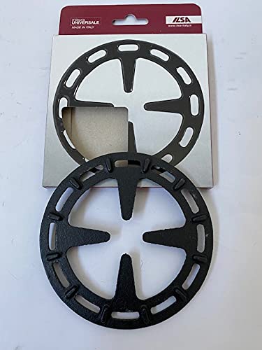 Riduttore Per Fornelli In Ghisa Smaltata – Antiscivolo, Distribuzione Uniforme Del Calore, Supporto Fino A 20 Kg, Adatto A Piani Cottura A 4/5 Artigli
