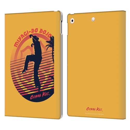 Étui portefeuille Cobra Kai Miyagi Do en cuir pour iPad 10.2 protection intégrale