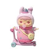 Pucky Scooter Bunny Baby Series Figure Toy Popular Collectible Cute Kawaii Toys Figures Box Gift for