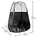 Spray Tan Tent (Black) The Best, Bigger Than Others, Folds Easily in 30 Seconds and Has NO Logo On Tent Itself!