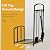 Firewood Rack with Fireplace Tools, Indoor Outdoor Firewood Holder for Fireplace, Wood Stove, Hearth or Fire Pit, Wood Storage Log Rack Includes Poker, Tongs, Broom, Shovel, Black