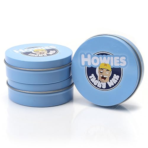 Howies Tacky Wax Hockeyschlägerwachs, hohe Leistung, hergestellt in den USA, 3 Stück Howies Tacky Wax Hockeyschlägerwachs, hohe Leistung, hergestellt in den USA, 3 Stück