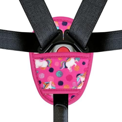 Image of 2 Pack Crotch Area Pad for Stroller, Universal Pram Belt Cushion for Kids
