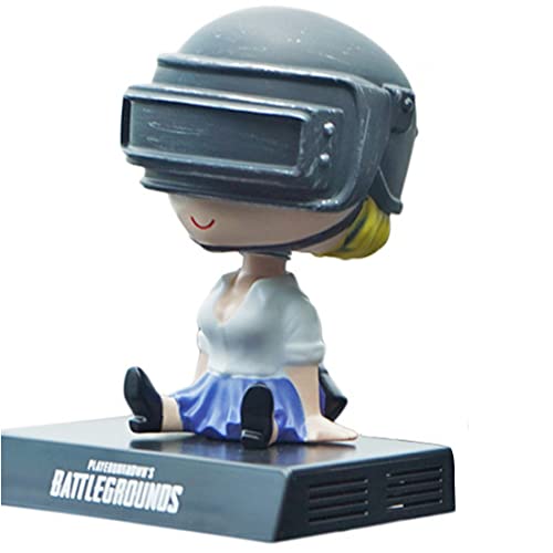 BonZeal Birthday Gift Item Plastic Pack of 1 Grey PUBG Girl Warrior Bobblehead Mobile Holder Stand for Car Dashboard (B084G1WZL4) Amazon Price History, Amazon Price Tracker
