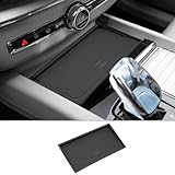 CDEFG Kompatibel mit Volvo XC60 2026 Facelift Kabellose Ladematte Mittelkonsole Antirutschmatten Silikon rutschfest Non-Slip Gummi Auto Lade Matte XC60 2026 Zubehör