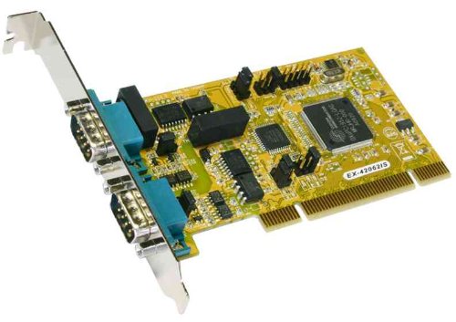 Preisvergleich Produktbild Exsys PCI-Karte 2S RS-422 / 485 mit FIFO