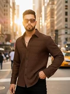 Men’s Slim Fit Formal Shirt | Premium Cotton Long Sleeve Shirt for Office, Business & Party Price In India