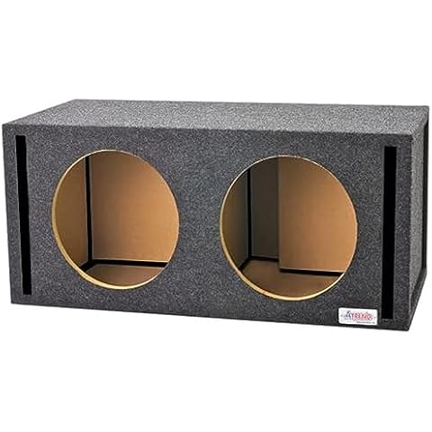 Atrend 12JL01DV 12” JL Audio Dual Vented Subwoofer/Speaker Enclosure Compatible with WO & W1 Series Subwoofers. Made in USA Cover