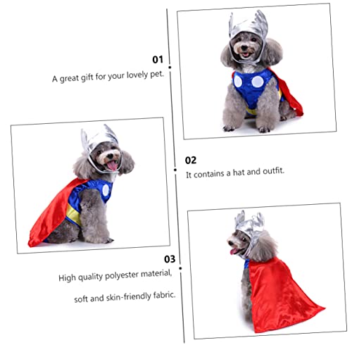Disfraz divertido para perros Halloween con gorro VANZACK miniatura 6