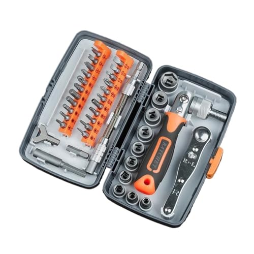 Kit de herramientas combinadas con volante torque 38 piezas